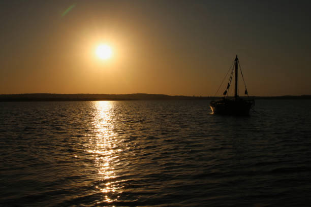 istock Sunset at Inhacha Island 1219914579
