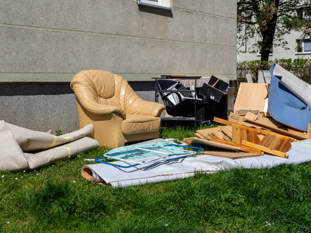 istock Bulky waste collection at the house in a meadow 1219921887