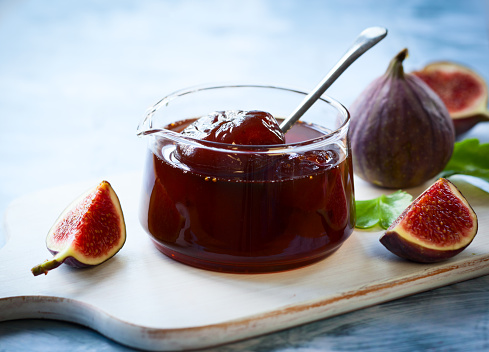 fig jam in a jar