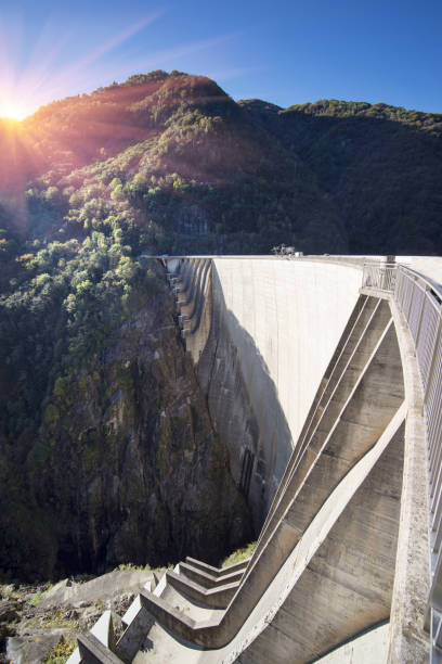 istock Dam “Verzaska” - hydroelectric power station 1219927780