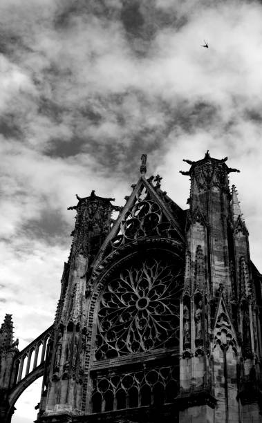 istock Typical French architecture, Normandy, France. 1219930911