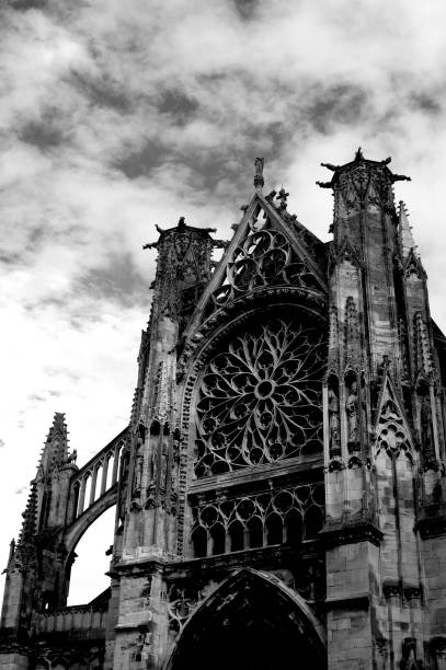 istock Typical French architecture, Normandy, France. 1219930955