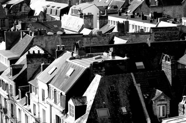 istock Typical French architecture, Normandy, France. 1219931105