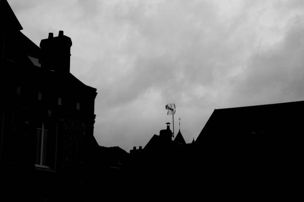 istock Typical French architecture, Normandy, France. 1219932271