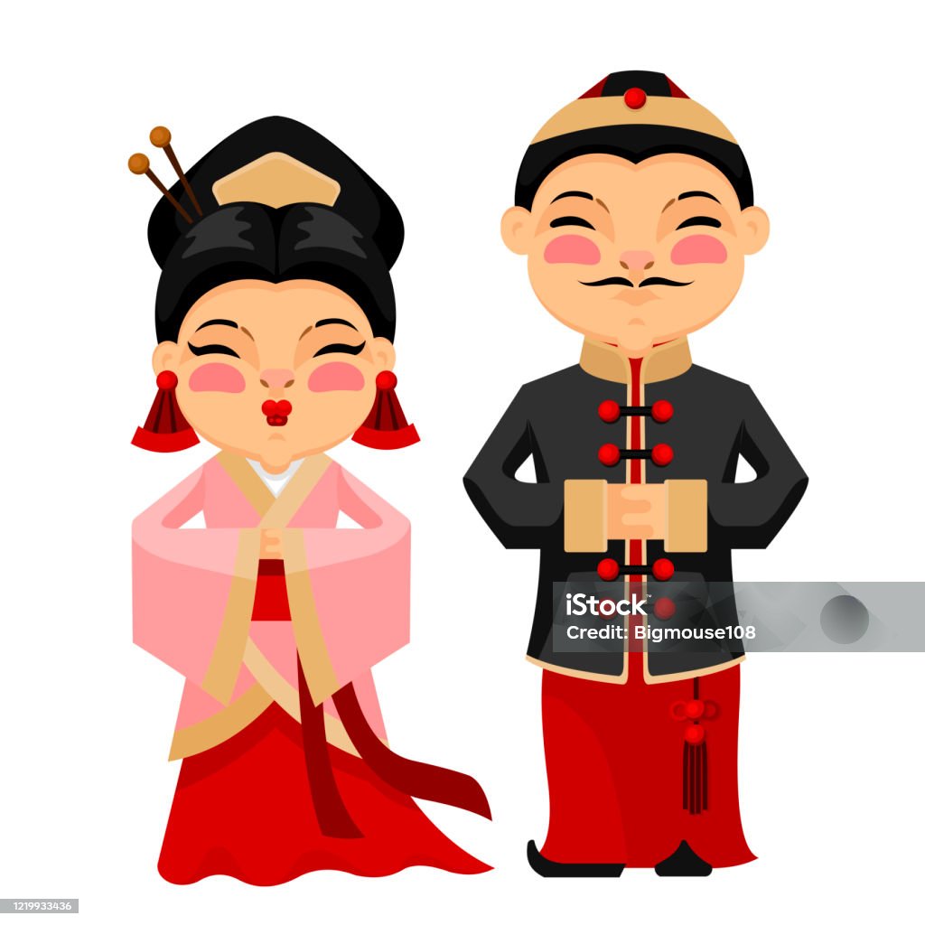 Ilustración de Personajes De Color De Dibujos Animados Personas Chino Hombre Y Mujer Concepto Vector y más Vectores Libres de Derechos de Muñeca - Juguete - iStock Ilustración de Personajes De Color De Dibujos Animados Personas Chino Hombre Y Mujer Concepto Vector y más Vectores Libres de Derechos de Muñeca - Juguete - iStock