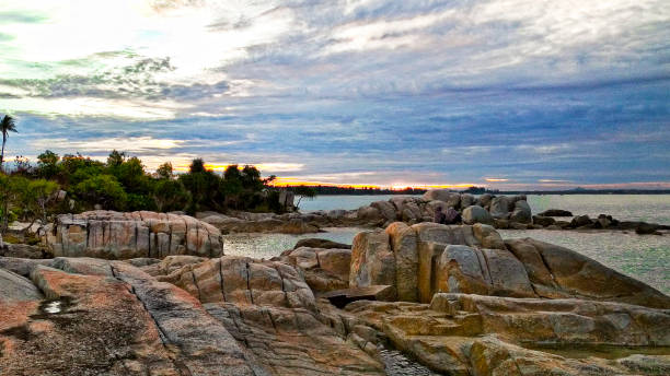 istock Beautiful sunset at Bangka Beach. 1219936538