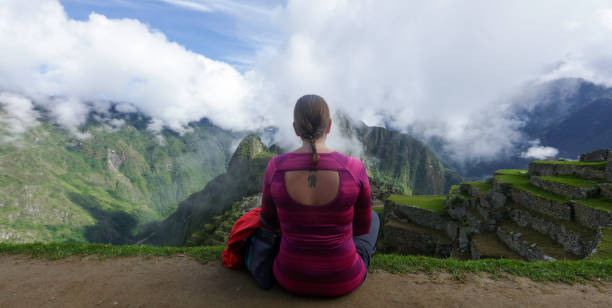 istock Peru Machu Picchu yoga 1219942901