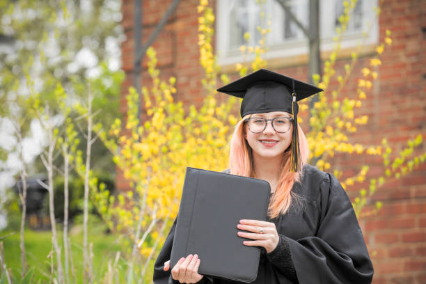 Happy Graduate Outdoors