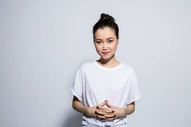 istock Smiling beautiful asian young woman 1219955277