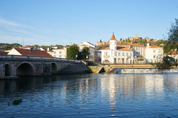 istock Tomar city view with Nabao river, in Portugal 1219956544