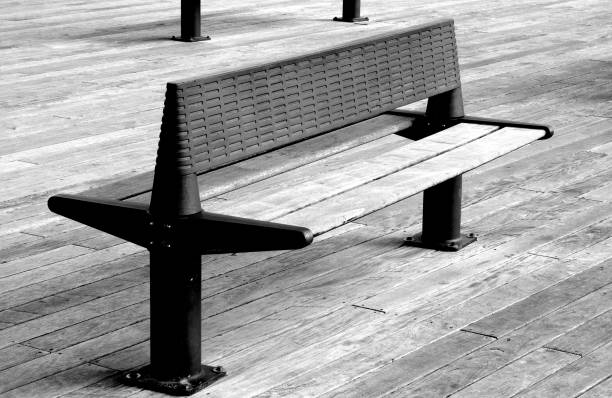 istock Bench in the autumn park 1219961180