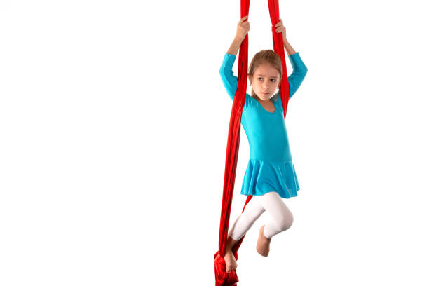 istock Concentrated little caucasian girl 1219963338
