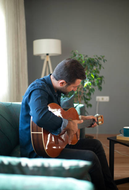 istock Honing his musical talent 1219964057
