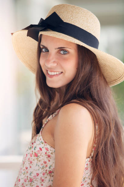 istock Happy young woman portrait 1219965725