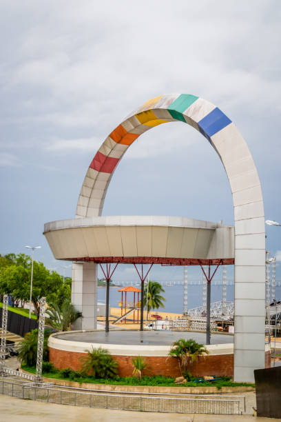 cities of brazil - manaus, amazonas state capital - capital cities imagens e fotografias de stock