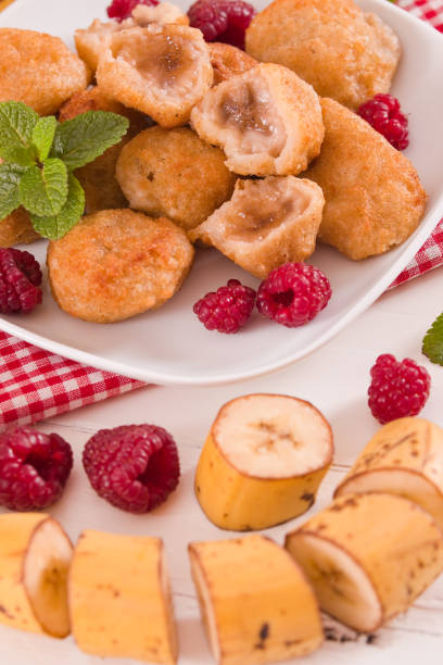istock Banana fritters. 1219973378