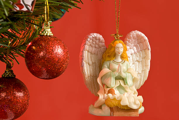 istock Angel Christmas Tree Ornament 121997373