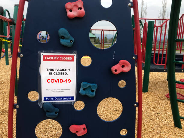 istock COVID-19 signage 1219981554
