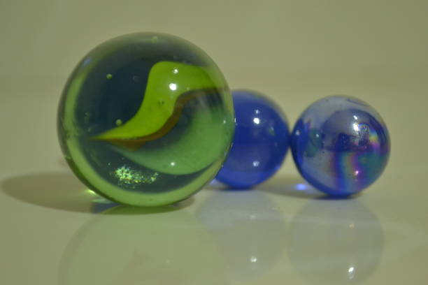istock Marble crystal balls children's games 1219992069