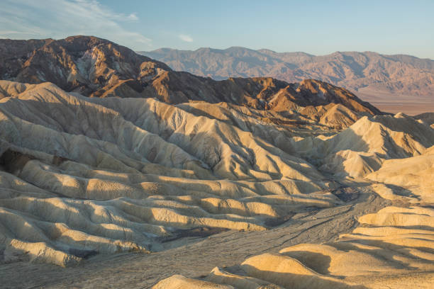 デスバレー国立公園の日の出, 米国. - death valley national park california desert valley ストックフォトと画像