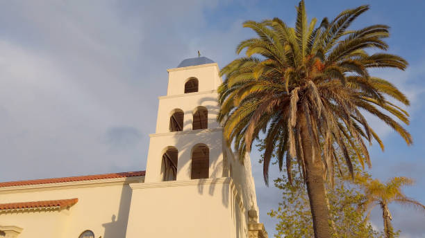 オールドタウンサンディエゴのカトリック教会 - 旅行写真 - old town san diego california mexican culture people ストックフォトと画像