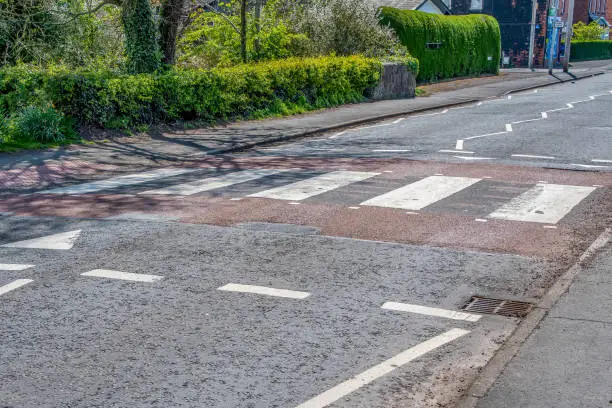 Photo of A Raised Zebra crossing in the UK