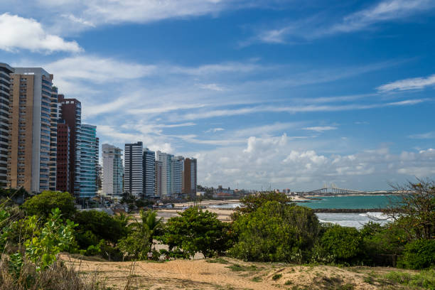 Ponta Negra Beach and Morro do Careca - Natal, Rio Grande do Norte, Brazil
