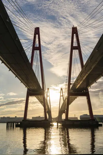 This is one of the famous bridge in Aichi in Japan.