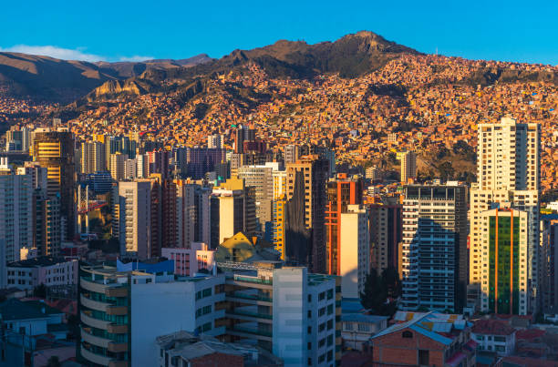 istock La Paz Aerial Cityscape, Bolivia 1220003607