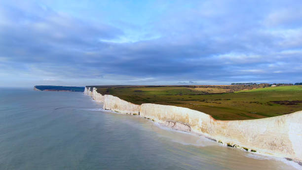 istock Seven Sisters - The white cliffs at the South coast of England 1220003833