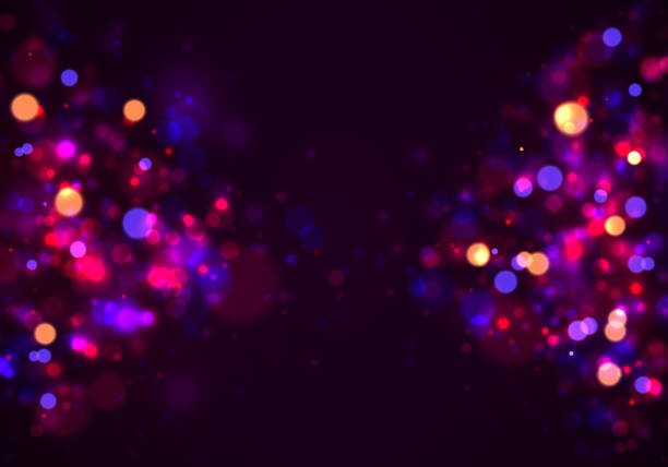 ilustrações de stock, clip art, desenhos animados e ícones de colorful bokeh light - 4609