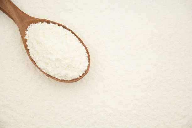 istock Powdered milk or dehydrated milk. 1220017908