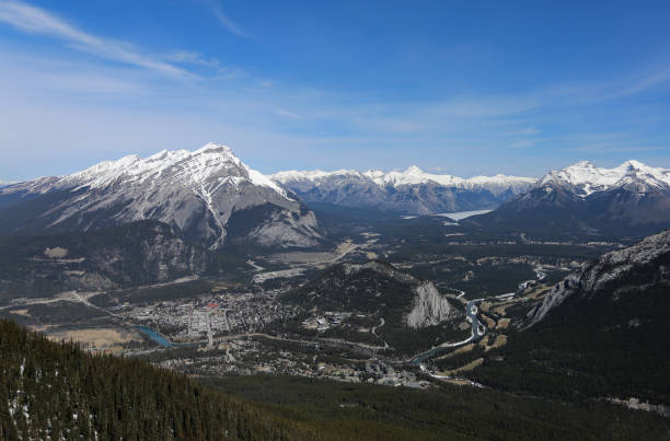 istock Incredible view at Sulphur Mountain (Banff Gondola) 1220025106
