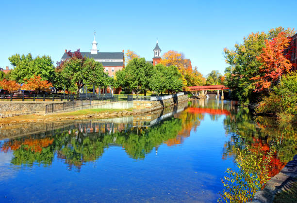 istock Autumn in Laconia, New Hampshire 1220025214