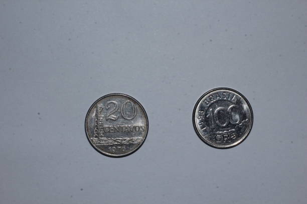 istock brazilian old coins money 1220041337