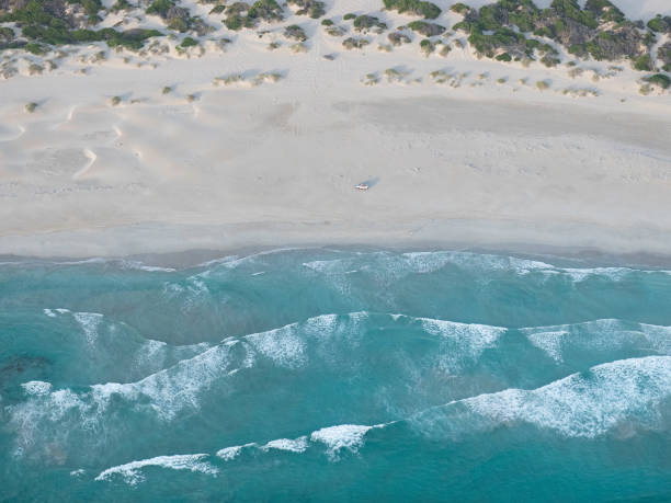 istock Aerial photo over remote Australian Coastline 1220059559