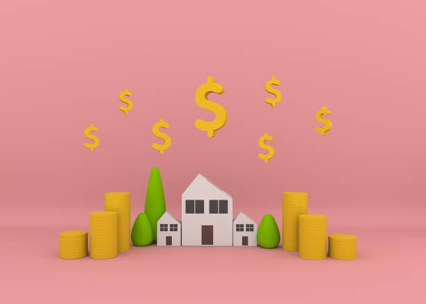 istock Money growth. coin gold. 3D illustration 1220068333
