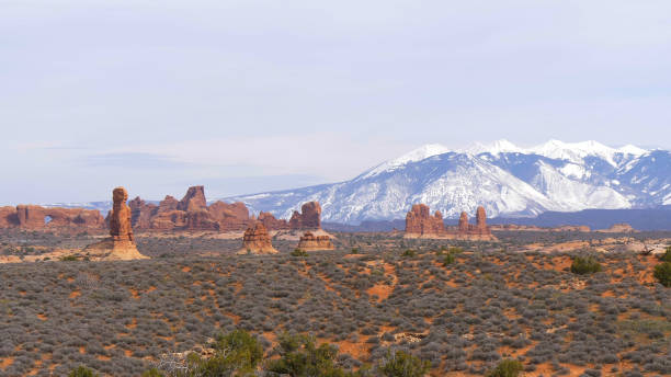 istock Arches National Park in Utah - famous landmark 1220068608