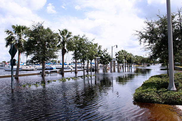 홍수 waters - hurricane florida 뉴스 사진 이미지
