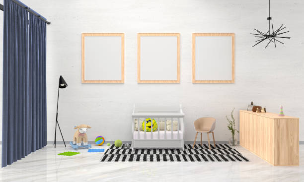 istock baby room for modern style family 3d rendering 1220070675