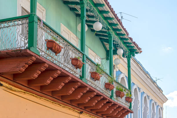 istock Colonial style architecture 'Las Enramadas', Santiago de Cuba, Cuba 1220072187