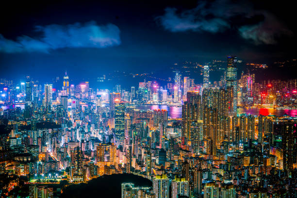 istock Hong Kong Kowloon city skyline 1220080215