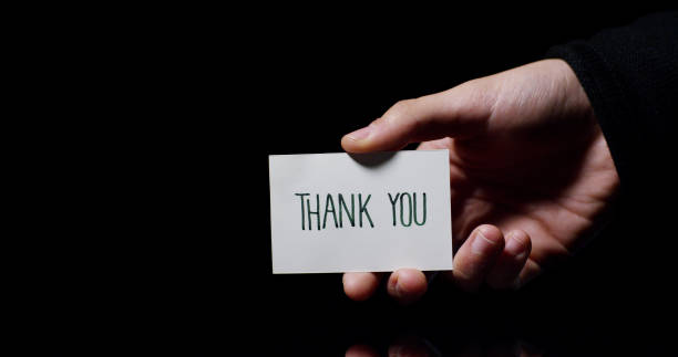 istock A hand showing a card saying: 
