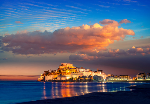 Beautiful island of Santorini, Greece