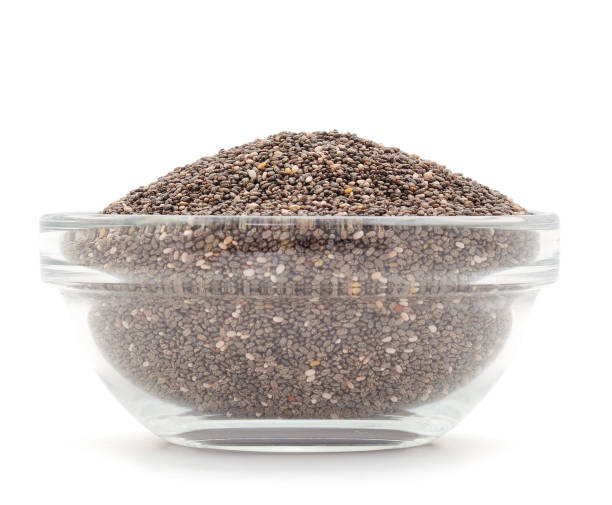 istock Chia Seeds In Glass Bow. 1220095792
