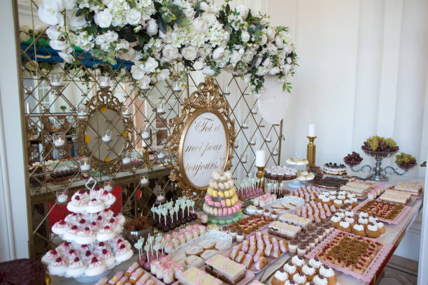 istock Delicious luxury candy bar for special events 1220096265