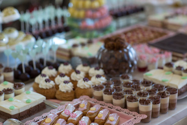 istock Delicious luxury candy bar for special events 1220096899
