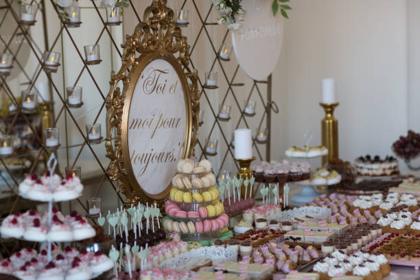 istock Delicious luxury candy bar for special events 1220096913