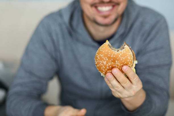 Chef preparing  Burger