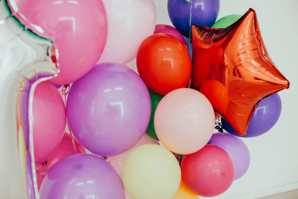 istock colorful balloons on holiday birthday nice red 1220098503